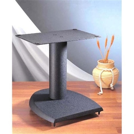 Vti Manufacturing VTI Manufacturing DFC19 19 in. H; Iron Center Channel Speaker Stand - Black DFC19